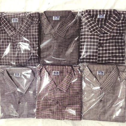 Checked Cotton Shirts