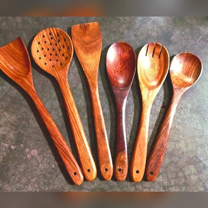 Sheesham Cooking Spoon Set