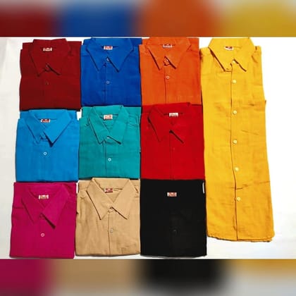 Plain Khadi Kurta